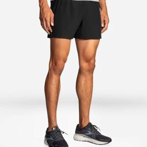 Brooks Men's Black 5" Running Shorts - Size Medium